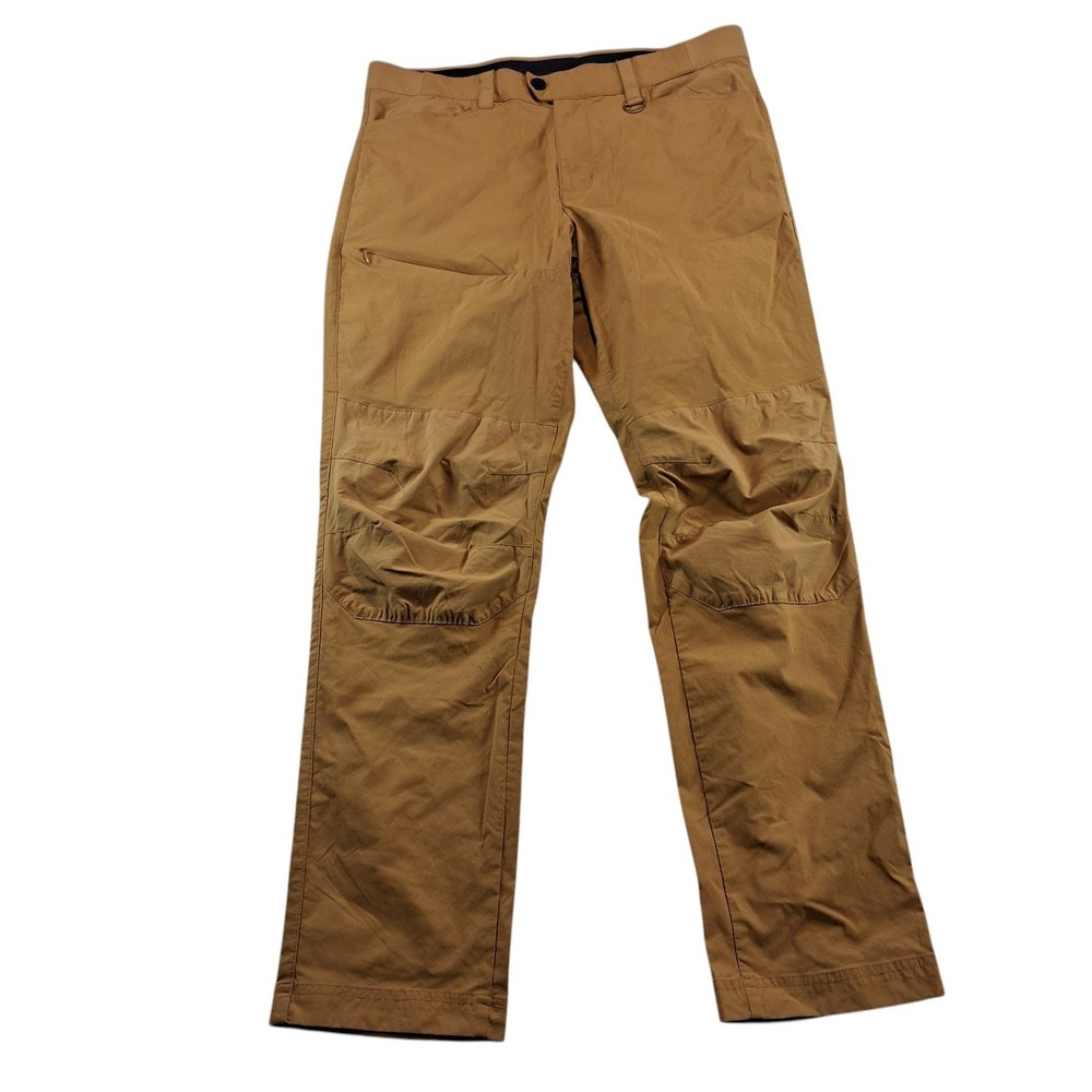 Dakine Technical Pants Mens 34 Brown Gorpcore Hiking Stretch Utility 5 Pocket